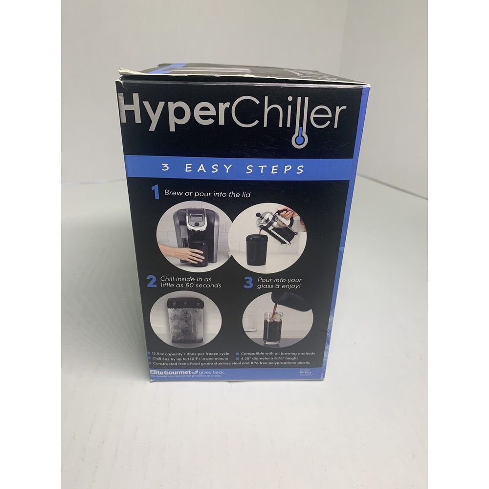 HyperChiller Rapid Chill Hot Coffee/ Beverage Without Dilution - Picture 2 of 5